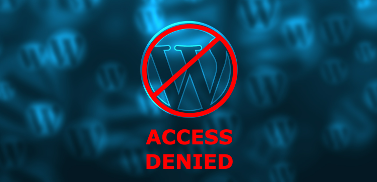 limit-access-to-your-wordpress-dashboard-access-denied