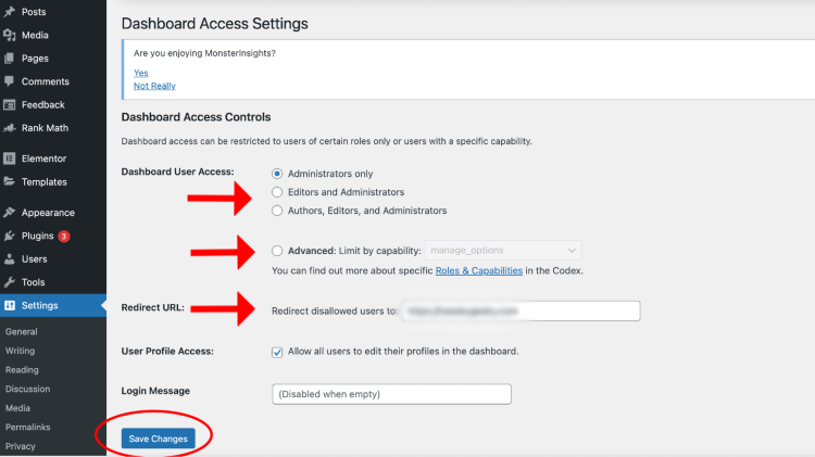 limit-access-to-your-wordpress-dashboard-access-settings
